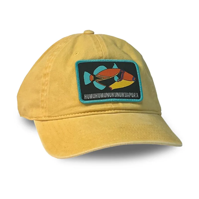 Humu Humu Adjustable Hat Yellow sold by Malibu Shirts