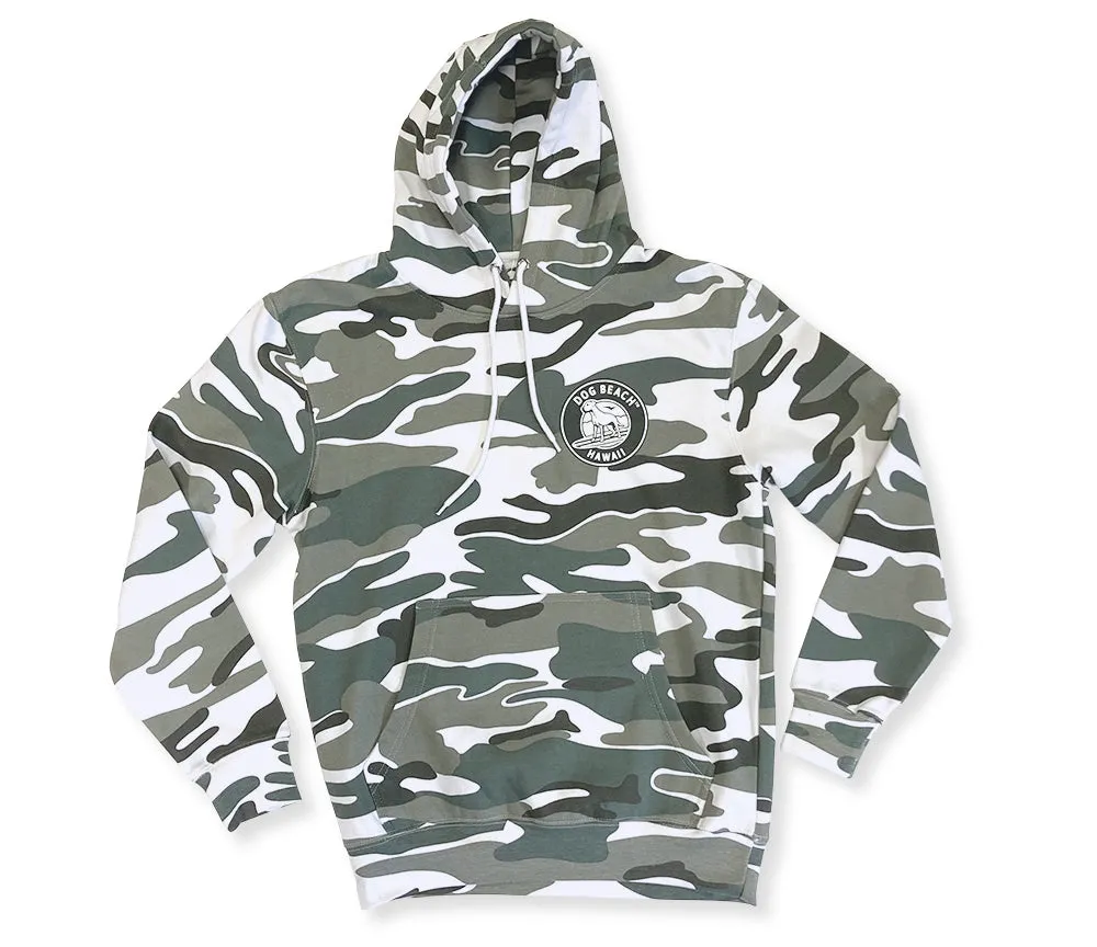 Dog Beach Light Camo Hoodie sold by Malibu Shirts product image thumbnail 5