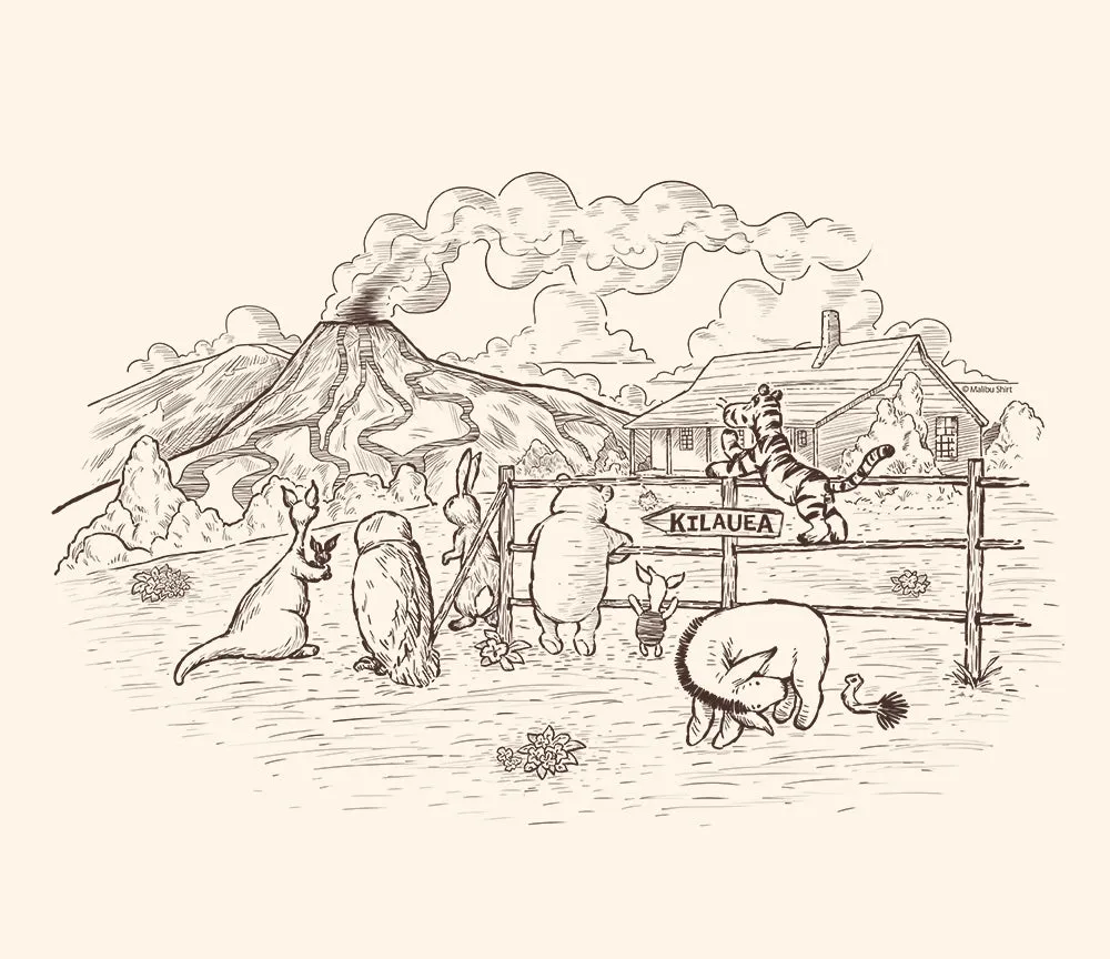 Teddy & Friends Kilauea T-Shirt sold by Malibu Shirts product image thumbnail 2