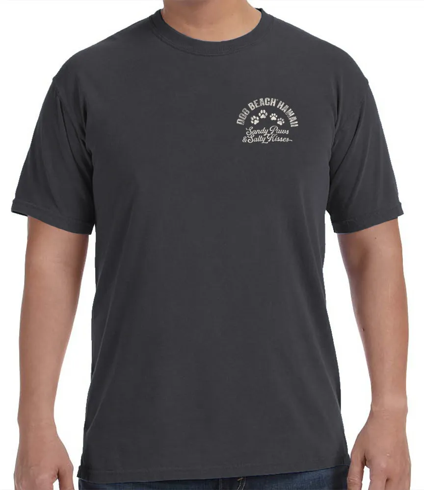 Dog Beach Sandy and Salty T-Shirt sold by Malibu Shirts product image thumbnail 3