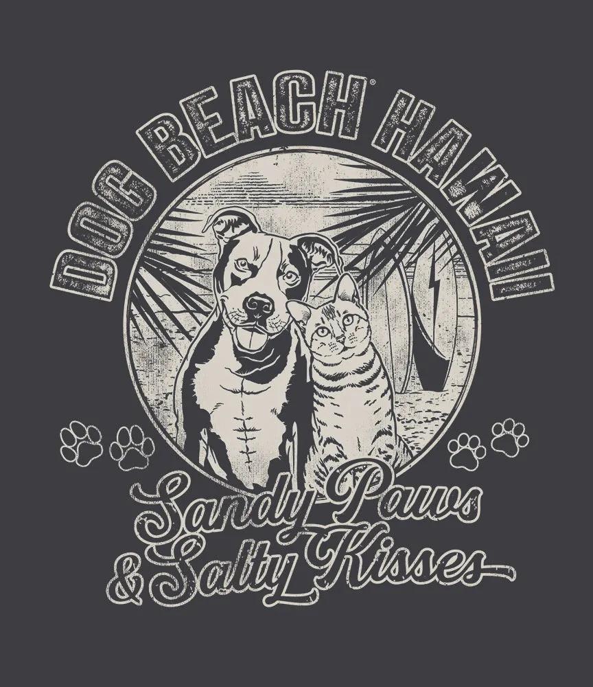Dog Beach Sandy and Salty T-Shirt sold by Malibu Shirts product image thumbnail 2