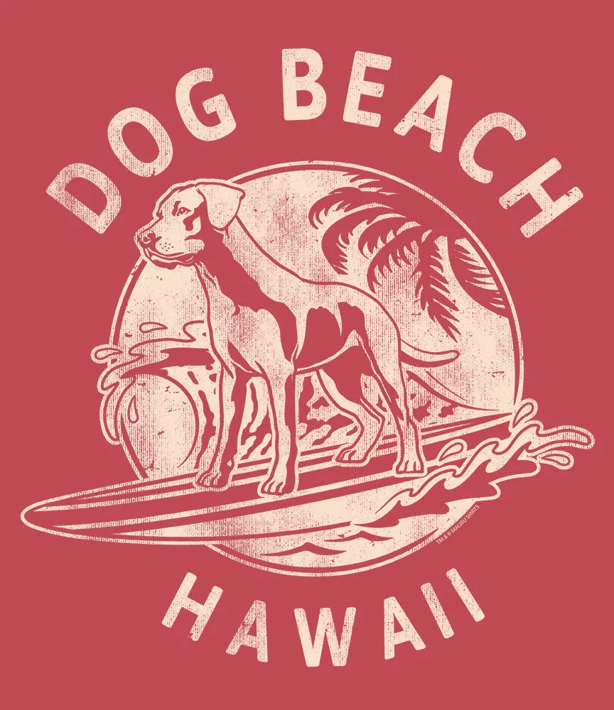 Dog Beach Hawaii Tank Top sold by Malibu Shirts product image thumbnail 2