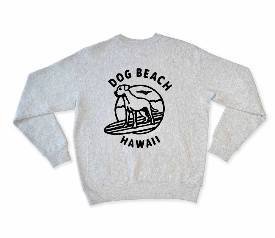Dog Beach Hawaii Chain Stitch Sweatshirt sold by Malibu Shirts