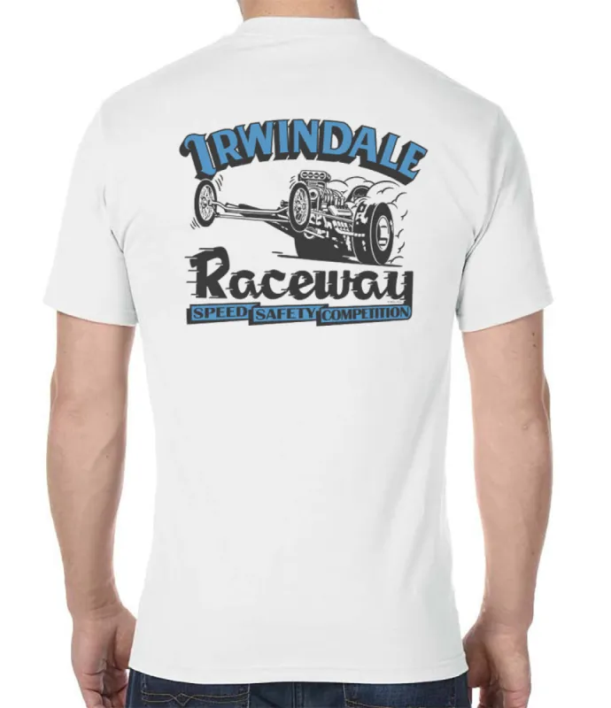 Irwindale Raceway T-Shirt sold by Malibu Shirts