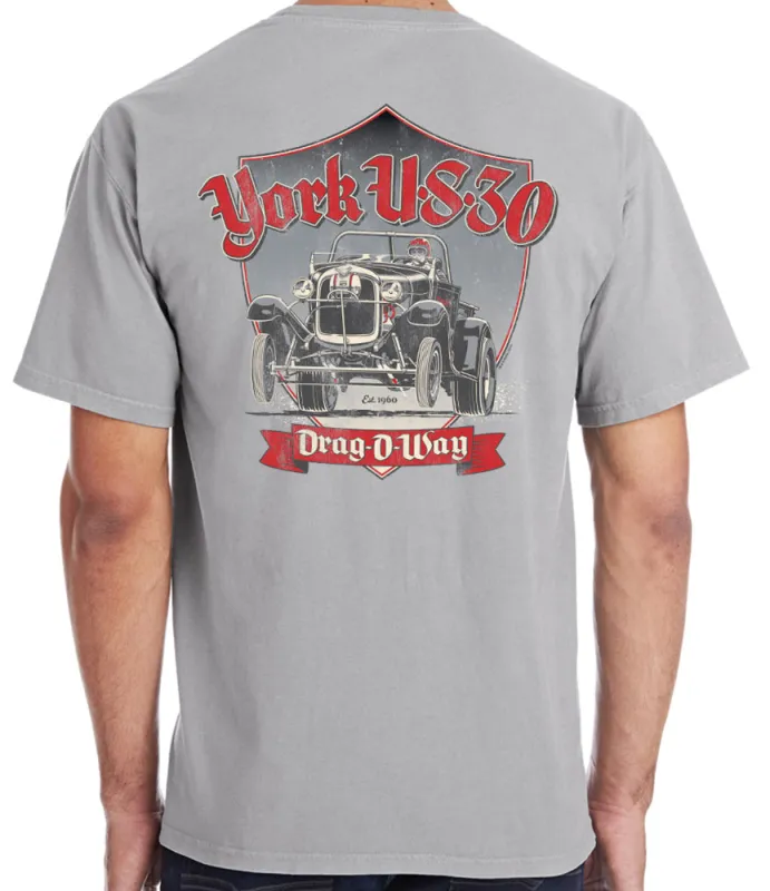York US 30 Drag O Way T-Shirt sold by Malibu Shirts