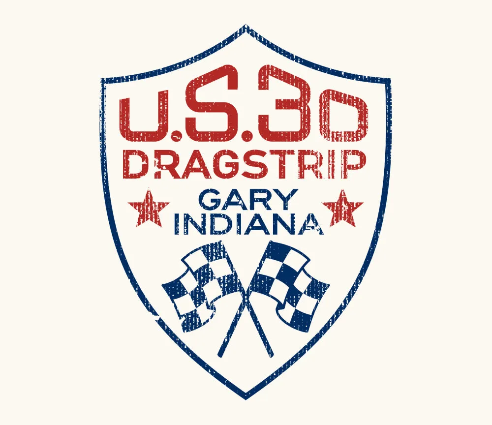 US 30 Indy Drag Strip T-Shirt sold by Malibu Shirts product image thumbnail 4