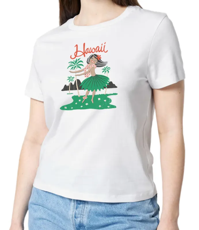 Hula Girl Women's T-Shirt sold by Malibu Shirts