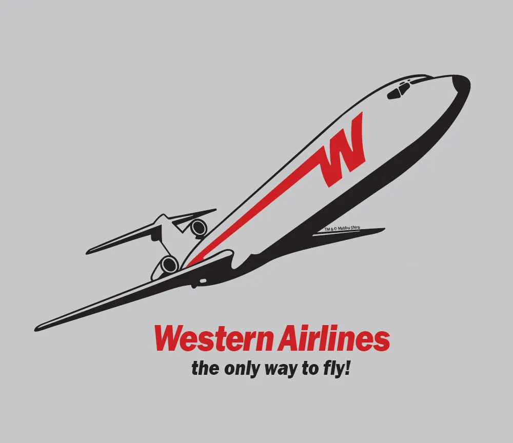 Western Airlines Take Off! T-Shirt sold by Malibu Shirts product image thumbnail 2