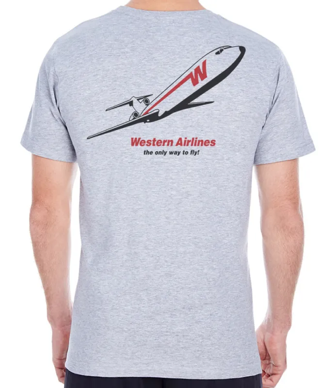 Western Airlines Take Off! T-Shirt sold by Malibu Shirts