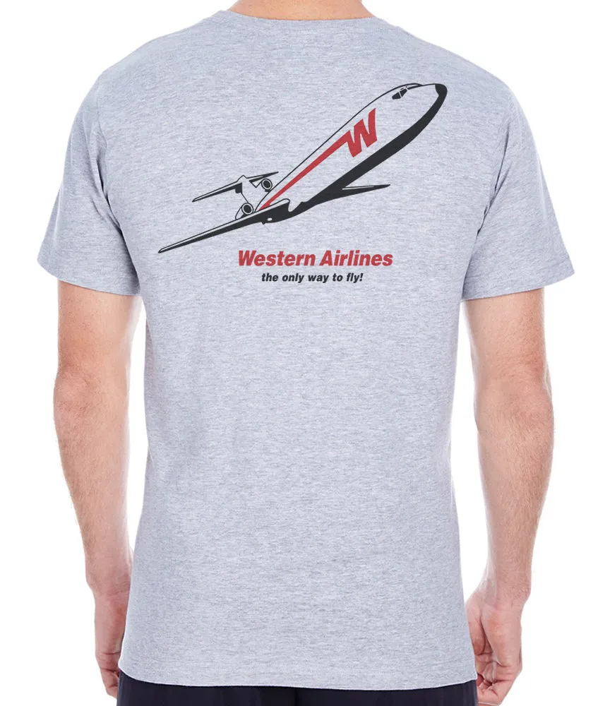 Western Airlines Take Off! T-Shirt sold by Malibu Shirts