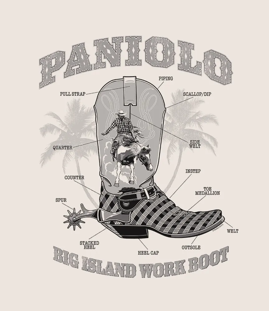 Paniolo Boot T-Shirt sold by Malibu Shirts product image thumbnail 2
