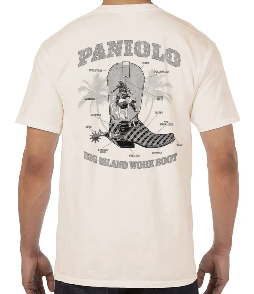 Paniolo Boot T-Shirt sold by Malibu Shirts