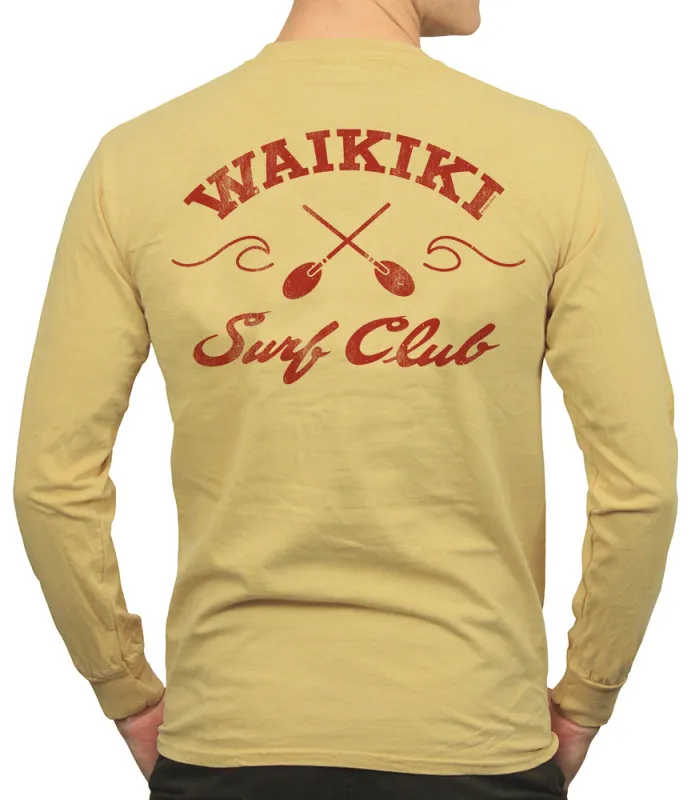 Waikiki Surf Club 1948 Long Sleeve T-shirt sold by Malibu Shirts