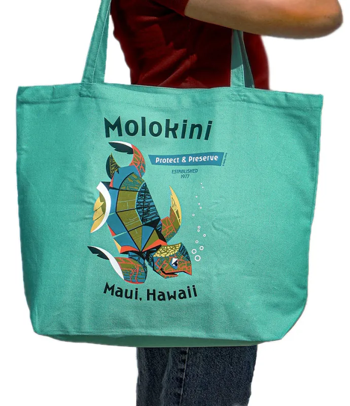 Molokini Large Tote Bag sold by Malibu Shirts