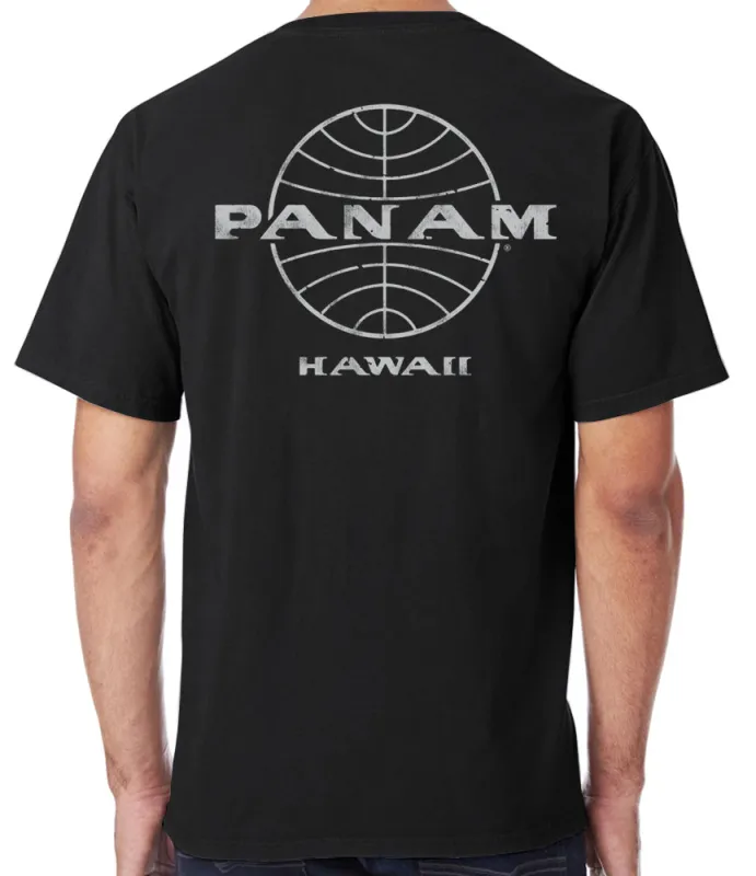 Pan Am Black Hi T-Shirt sold by Malibu Shirts