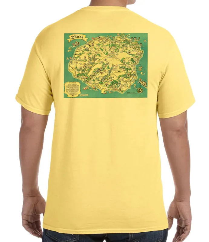 Kauai Poster T-Shirt made by Malibu Shirts