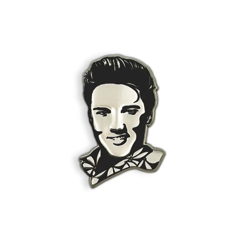 Elvis 61 Silhouette Pin made by Malibu Shirts