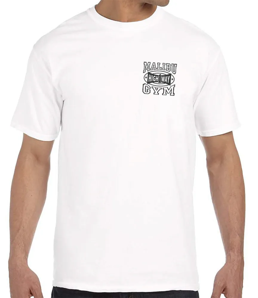 Malibu Highway 1 Gym T-Shirt sold by Malibu Shirts product image thumbnail 3