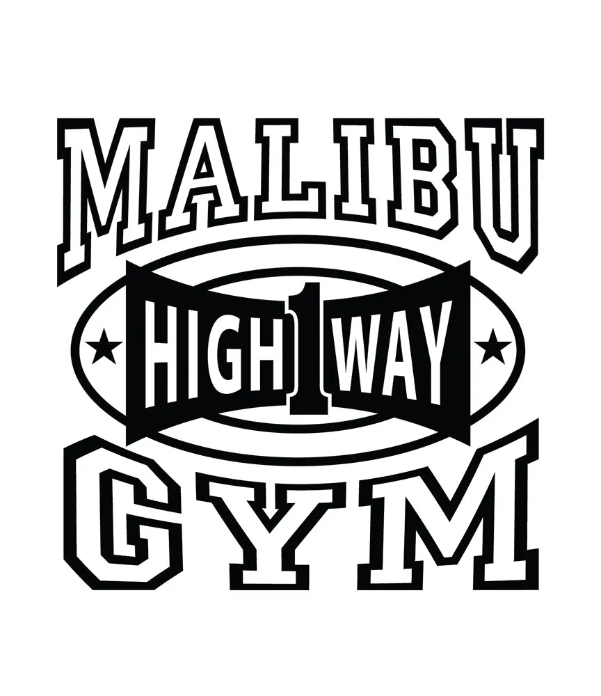 Malibu Highway 1 Gym T-Shirt sold by Malibu Shirts product image thumbnail 2