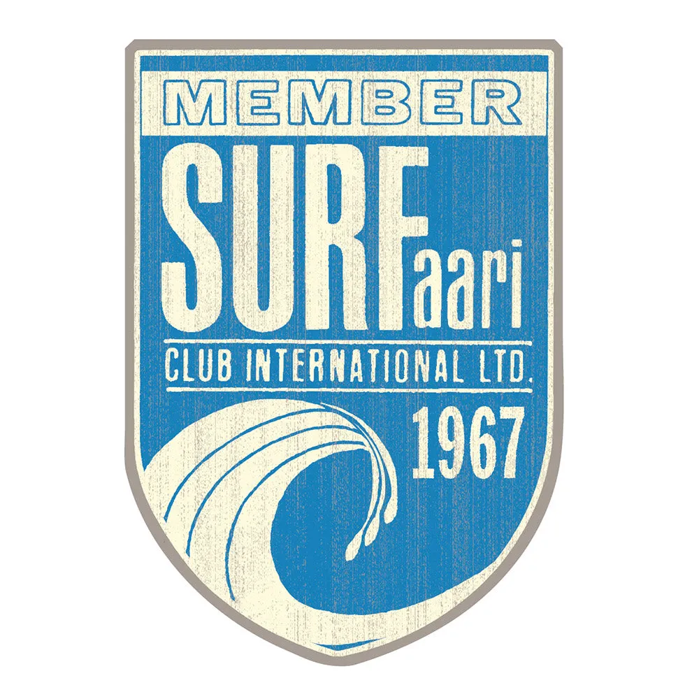 Surfaari 1967 Sticker sold by Malibu Shirts