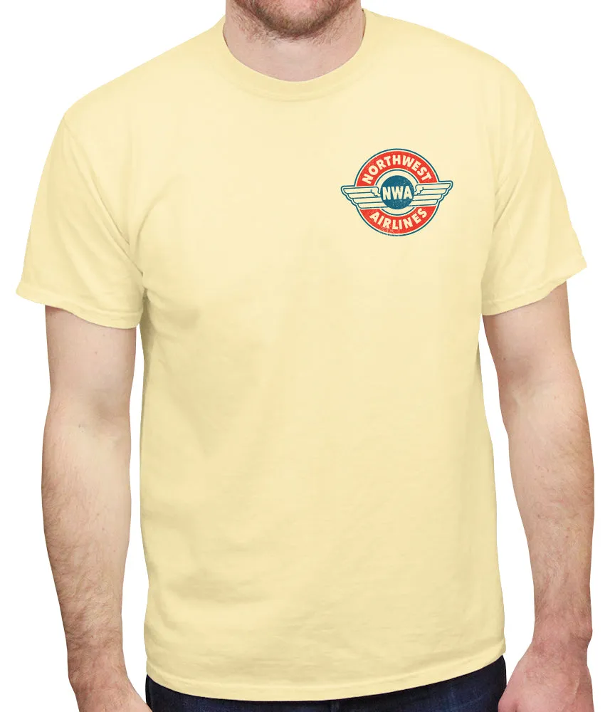 Fly Northwest to Hawaii Retro T-Shirt sold by Malibu Shirts product image thumbnail 3