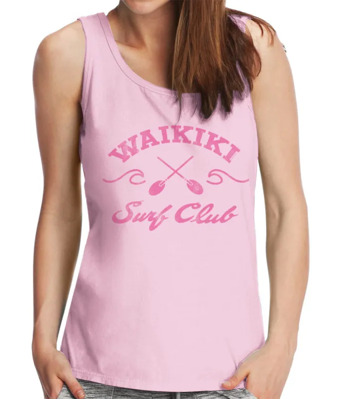 Waikiki Surf Club Women's Tank Top sold by Malibu Shirts