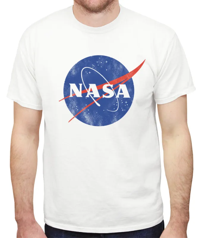 NASA Retro Meatball Logo T-Shirt sold by Malibu Shirts