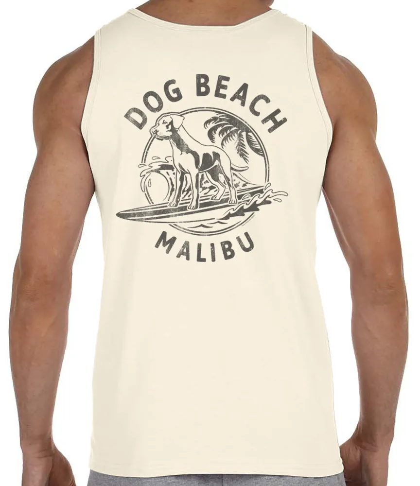 Dog Beach Malibu Tank Top sold by Malibu Shirts