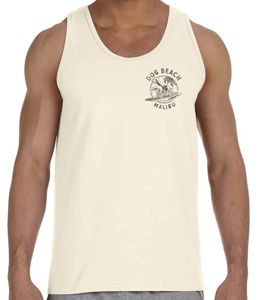 Dog Beach Malibu Tank Top sold by Malibu Shirts product image thumbnail 3