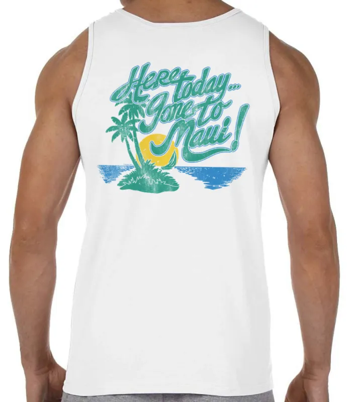 Gone To Maui Tank Top sold by Malibu Shirts