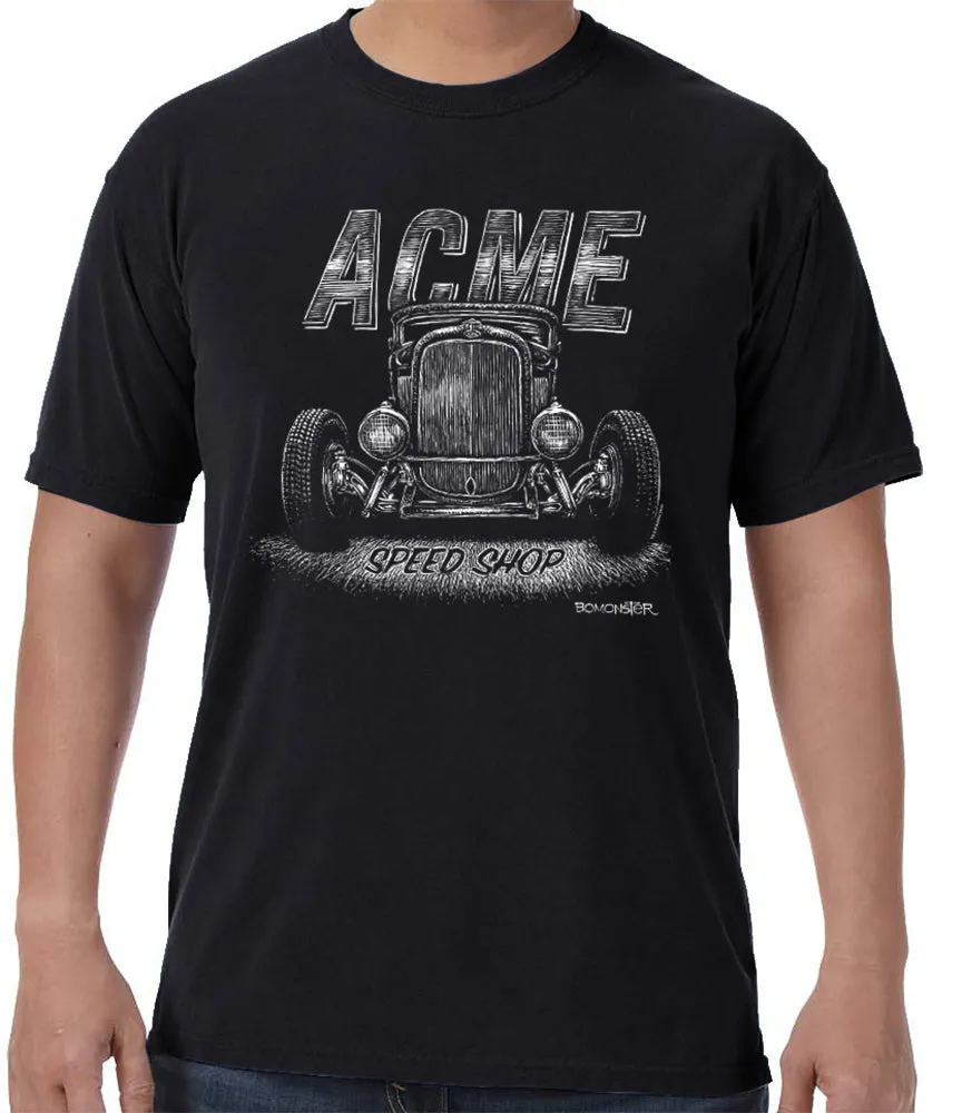 Acme Speed Shop Bomonster '32 T-shirt sold by Malibu Shirts