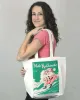 Surfing Santa Tote sold by Malibu Shirts