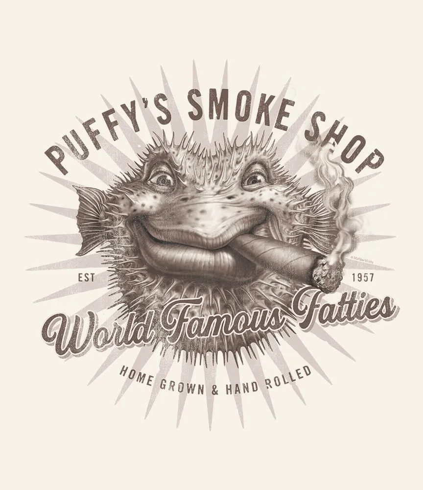 Puffy's Smoke Shop T-Shirt sold by Malibu Shirts product image thumbnail 2