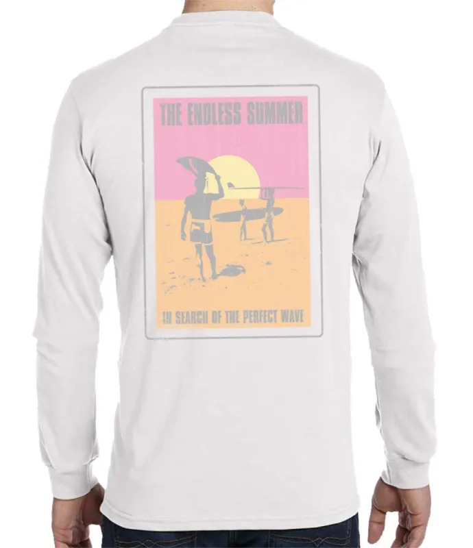 Endless Summer Long Sleeve T-Shirt made by Malibu Shirts
