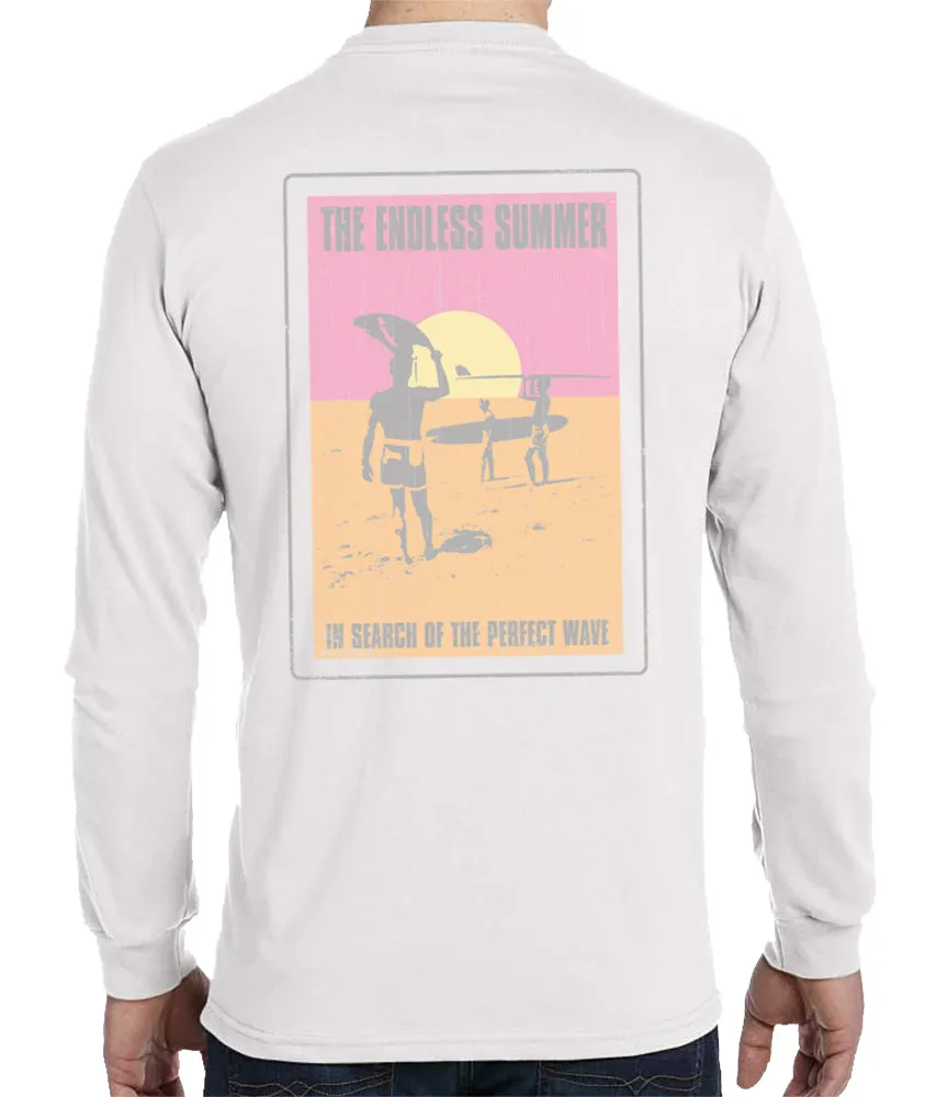 Endless Summer Long Sleeve T-Shirt sold by Malibu Shirts
