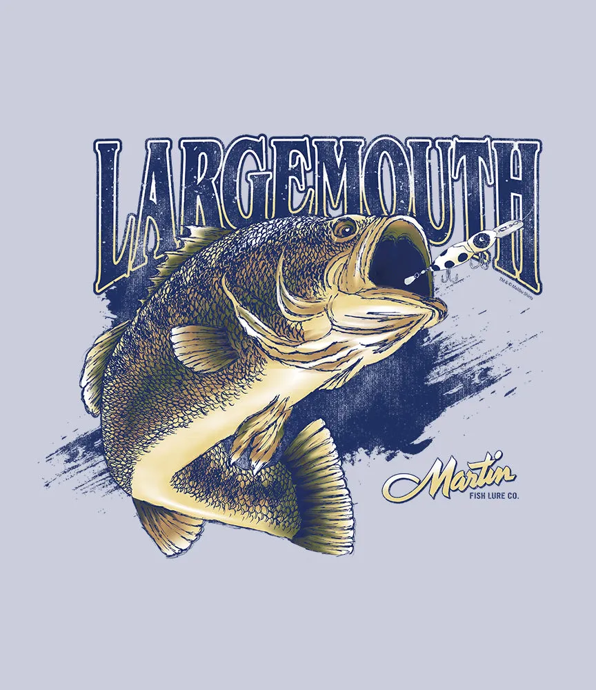 Martin Largemouth Bass Fishing T-Shirt sold by Malibu Shirts product image thumbnail 2