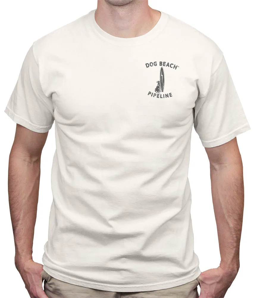 Dog Beach Pipeline T-Shirt sold by Malibu Shirts product image thumbnail 3