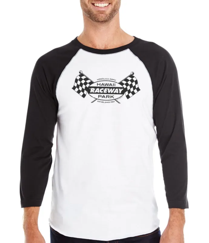 Hawaii Raceway Park Logo Long Sleeve T-Shirt sold by Malibu Shirts