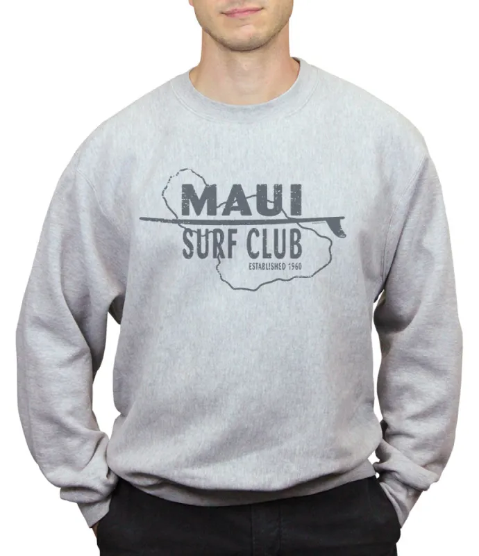 Maui Surf Club Unisex Sweatshirt sold by Malibu Shirts