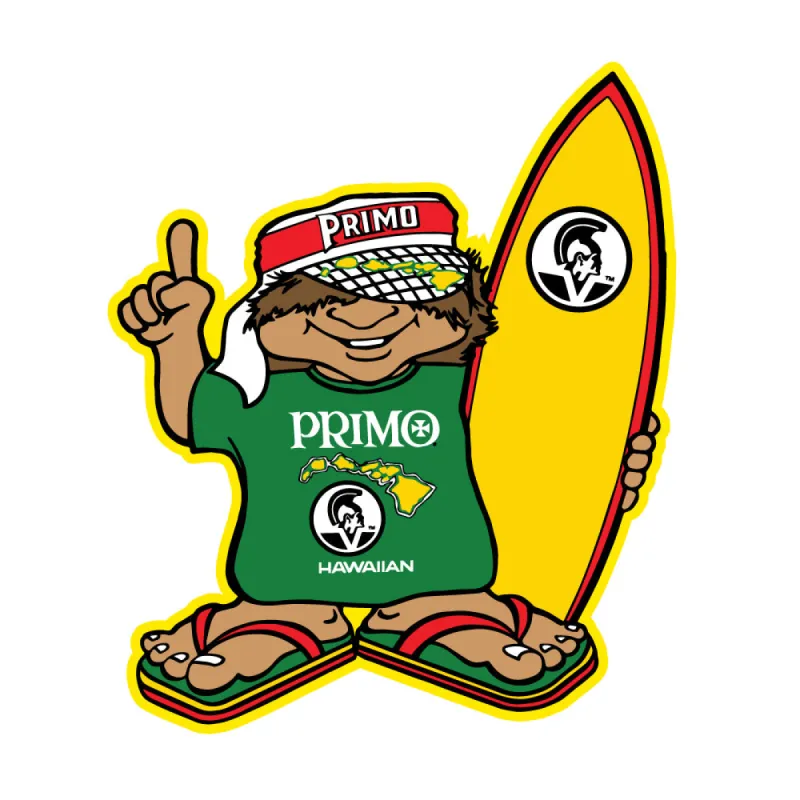 Kimo Primo Sticker sold by Malibu Shirts