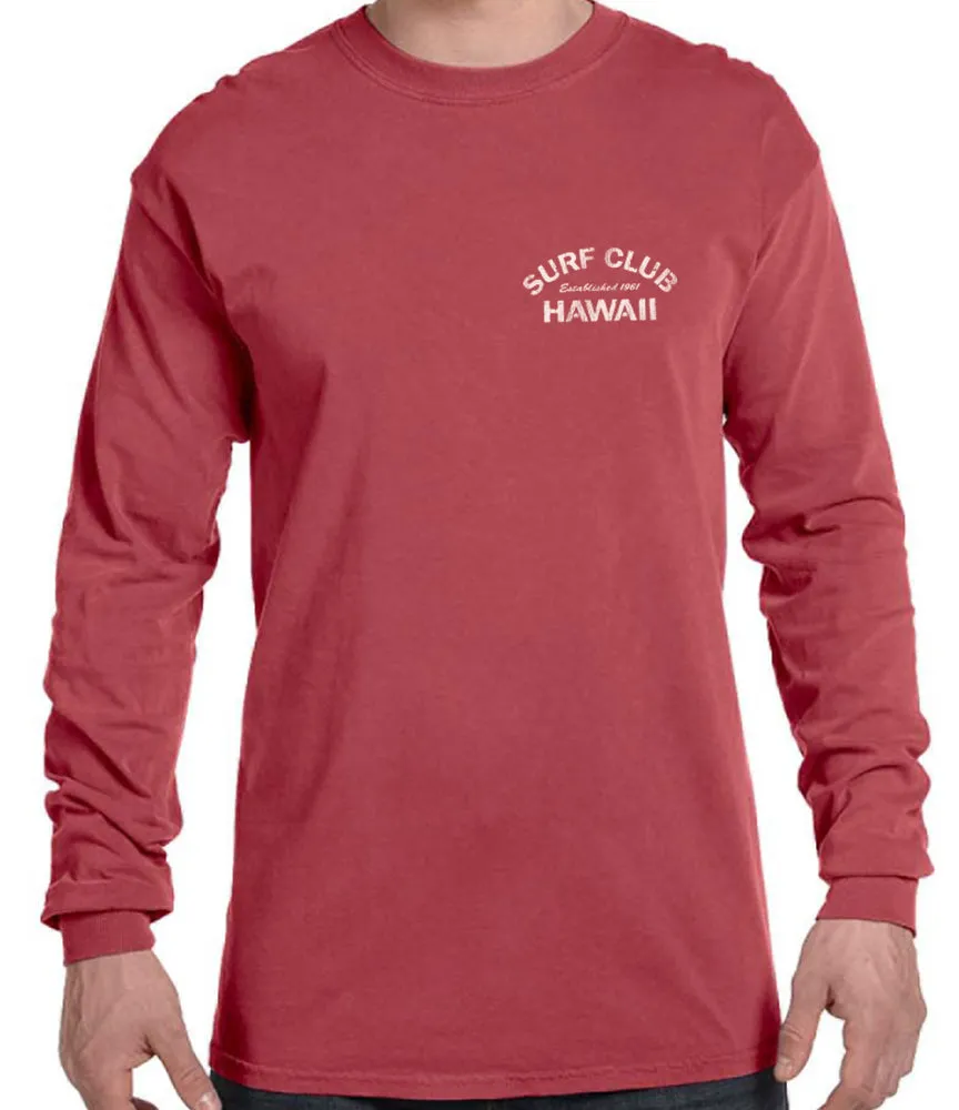 Surf Club Hawaii Men's Long Sleeve (Unisex) sold by Malibu Shirts product image thumbnail 3