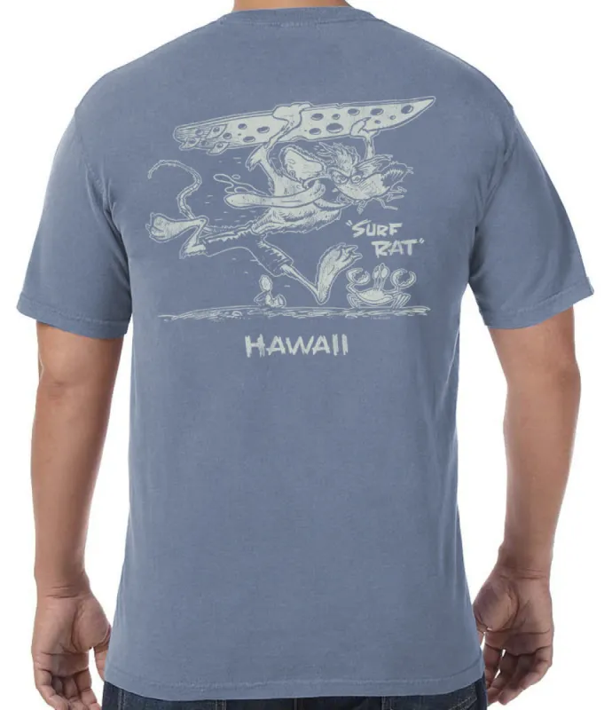 Surf Rat Retro T-Shirt sold by Malibu Shirts