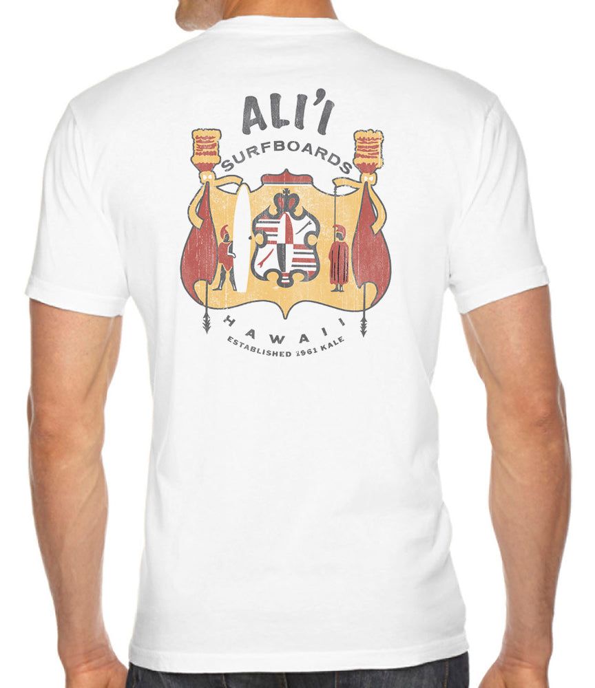 Ali"i Surfboards Men's T-Shirt sold by Malibu Shirts