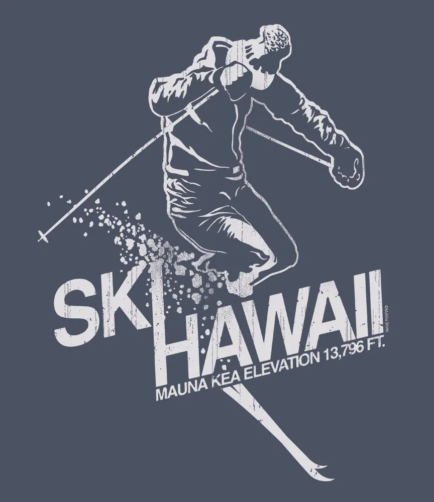 Ski Hawaii Long Sleeve T-Shirt sold by Malibu Shirts product image thumbnail 2