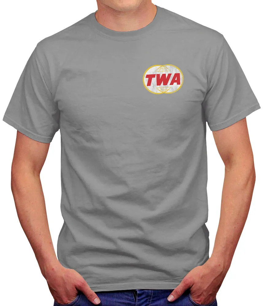 TWA Retro Rings Logo T-Shirt sold by Malibu Shirts product image thumbnail 3