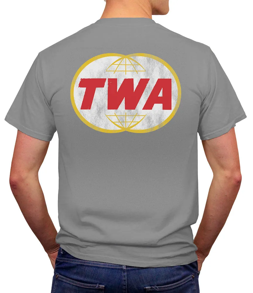 TWA Retro Rings Logo T-Shirt sold by Malibu Shirts