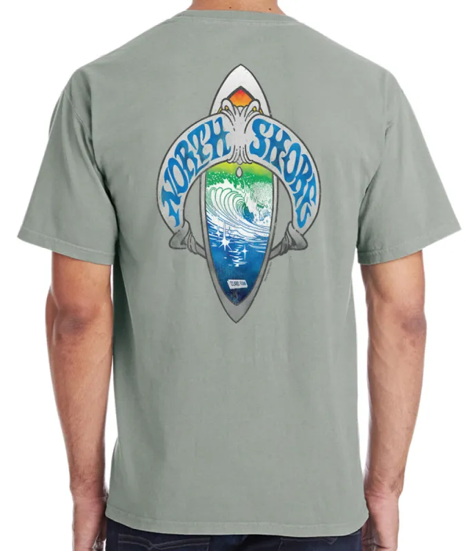 Clark Foam North Shore T-Shirt made by Malibu Shirts