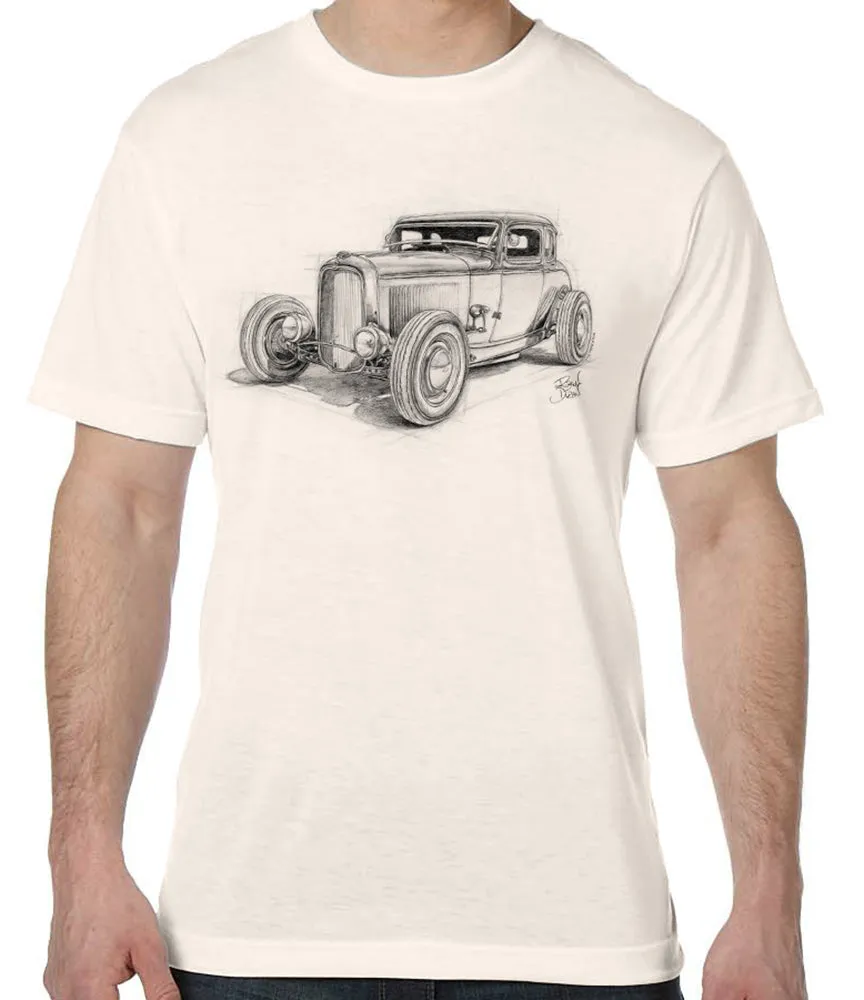 Acme Speed Shop '32 5-Window Coupe T-Shirt sold by Malibu Shirts