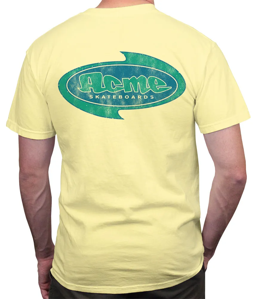 Acme Oval Flame T-Shirt sold by Malibu Shirts