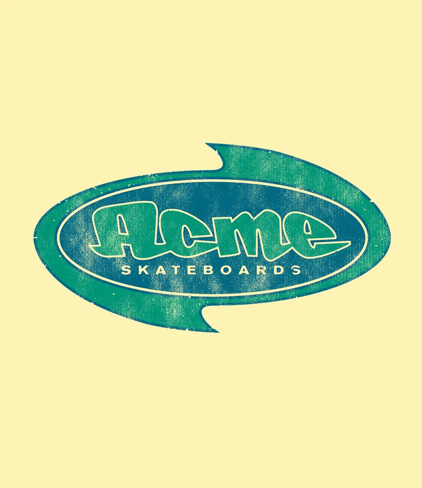 Acme Oval Flame T-Shirt sold by Malibu Shirts product image thumbnail 2